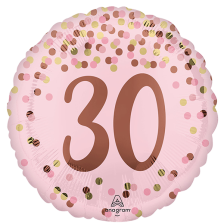 Standard Pretty Pink 30th Birthday